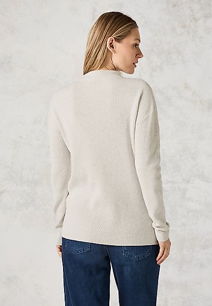CECIL Strickpullover im Two Tone Look und mit Stehkragen günstig online kaufen
