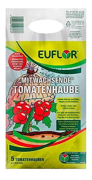 Euflor Tomatengewächshaus Euflor Tomatenhaube mitwachsend 5 günstig online kaufen