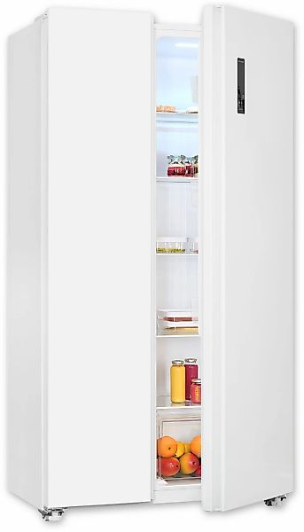 exquisit Side-by-Side SBS46-040E weiss "SBS46-040E weiss" 177 cm hoch 91 cm günstig online kaufen