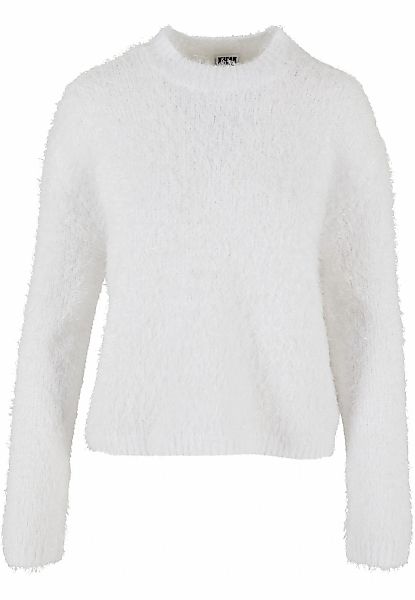URBAN CLASSICS Rundhalspullover "Urban Classics Damen Ladies Feather Mock N günstig online kaufen