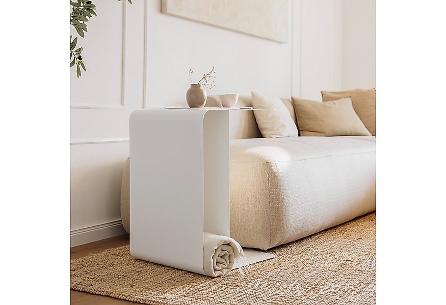Metallbude Beistelltisch COSMO, 2in1 - Design Couchtisch ohne Montage, ruts günstig online kaufen