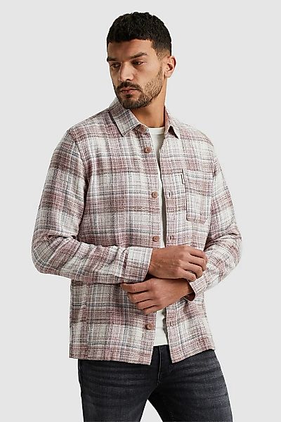 Cast Iron Overshirt Karos Rosa - Größe XXL günstig online kaufen