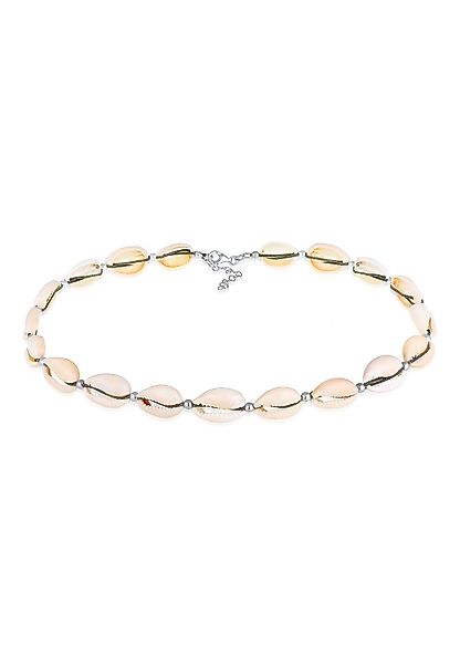 Elli Kette mit Anhänger Choker Kauri günstig online kaufen