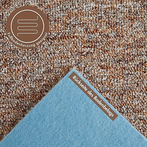 Andiamo Teppichboden "Gambia, Feinschlinge, Gesamthöhe 7,2 mm, Made in Belg günstig online kaufen