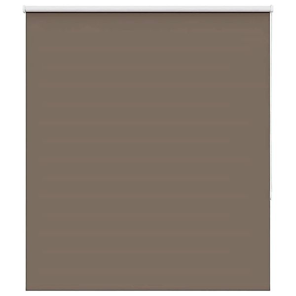 vidaXL Verdunkelungsrollo Kaffeebraun 120x130cm Stoffbreite 116,6cm 4010976 günstig online kaufen