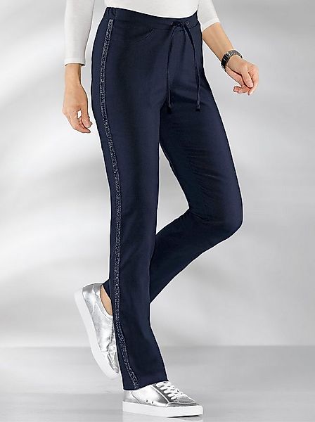 Sieh an! Jerseyhose Stretch-Hose Innenbeinlänge ca. 72 cm günstig online kaufen