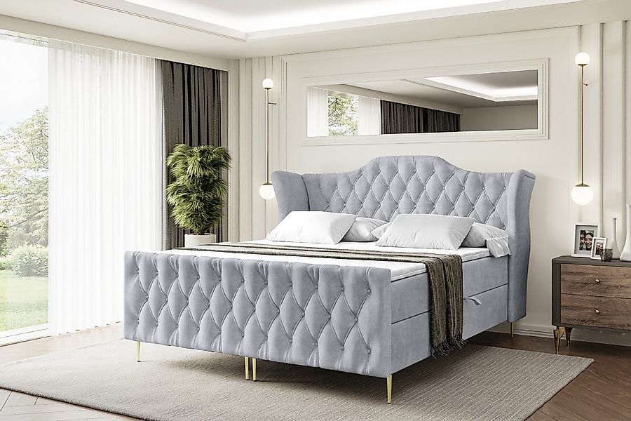 ALTDECOR Boxbett VILA-F-Z (Multipocket-Matratze H4, H3 günstig online kaufen