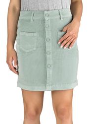 DENIMFY A-Linien-Rock Damen Mini Cord Rock günstig online kaufen