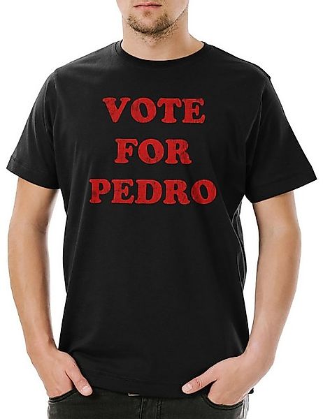 Urban Backwoods Print-Shirt Vote For Pedro Herren T-Shirt Napoleon Presiden günstig online kaufen