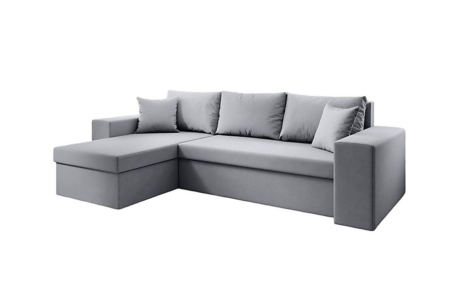 Luxusbetten24 Schlafsofa Designer Sofa Denver, mit Stauraum und Schlaffunkt günstig online kaufen