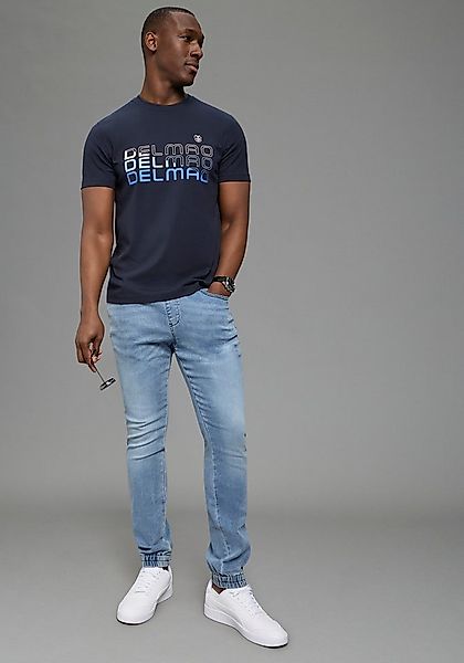 DELMAO Rundhalsshirt Neue Kollektion! casual Stil, kurzarm, normale Passfor günstig online kaufen