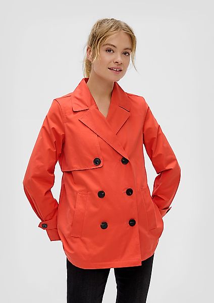 s.Oliver Funktionsjacke Cabanjacke aus Baumwollmix günstig online kaufen
