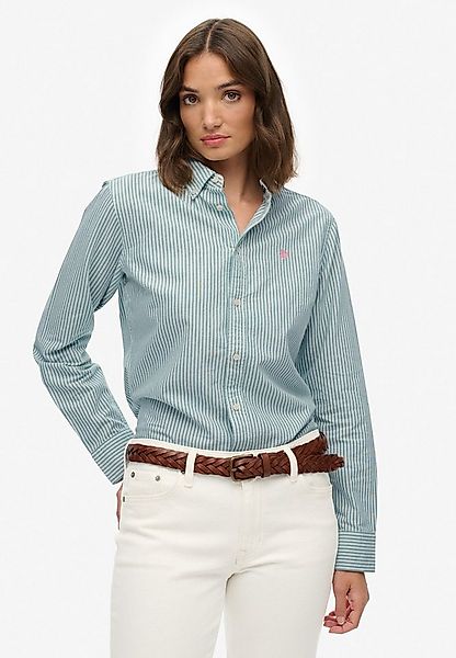 Superdry Hemdbluse SLIM OXFORD BD L/S SHIRT Baumwolle, slim fit günstig online kaufen