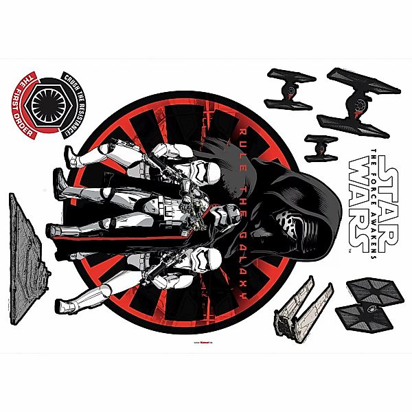 Komar Deko-Sticker Star Wars First Order 50 cm x 70 cm günstig online kaufen