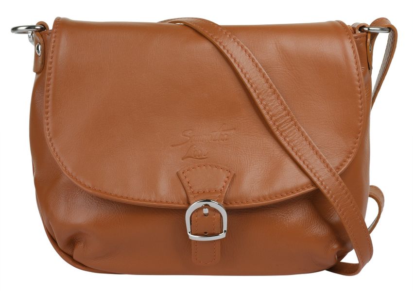 Samantha Look Umhängetasche echt Leder, Made in Italy günstig online kaufen