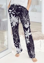 LASCANA Schlafhose mit floralem Druck günstig online kaufen