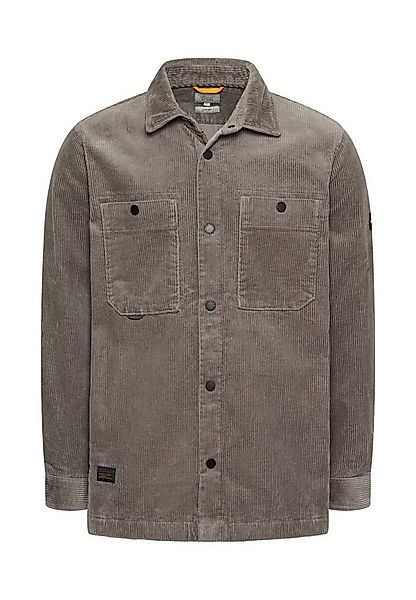 camel active Langarmhemd Overshirt aus Cord günstig online kaufen