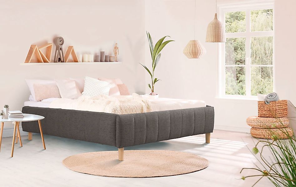 Home affaire Polsterbett "Tarje" in 5 Breiten, auch in Überlänge 220 cm, in günstig online kaufen