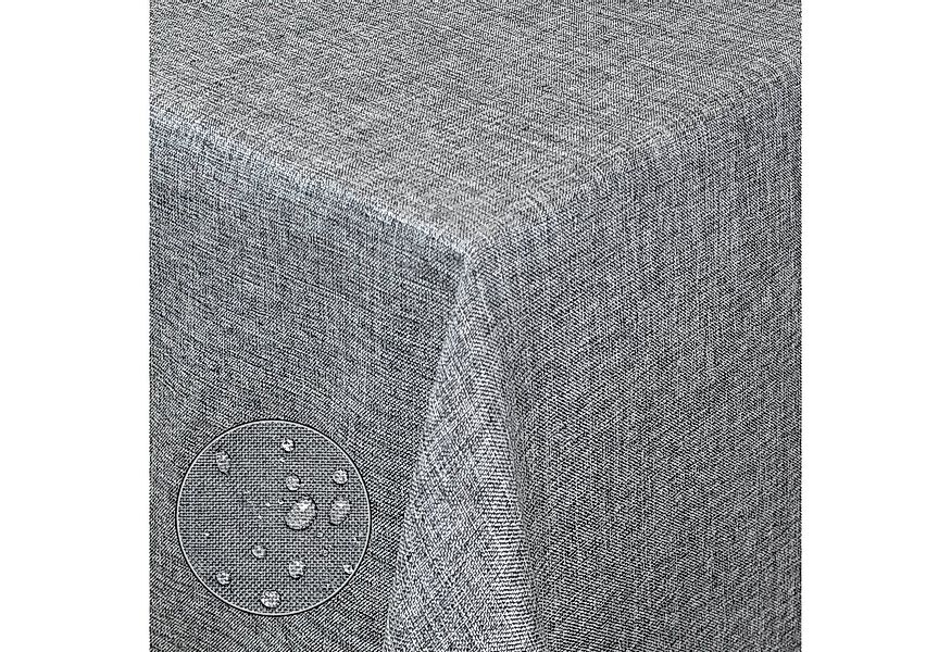 Moderno Tischdecke Tischdecke Stoff Damast Leinen-Optik Jacquard mit Flecks günstig online kaufen
