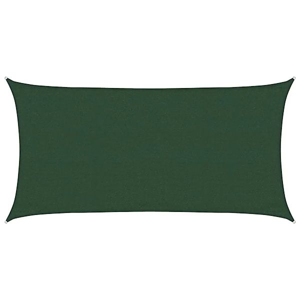 vidaXL Sonnensegel 160 g/m² Dunkelgrün 3x6 m HDPE 311460 günstig online kaufen