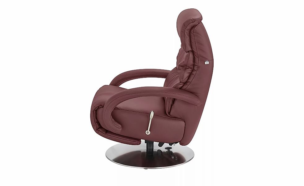 Hukla Leder-Relaxsessel  Florian ¦ rot ¦ Maße (cm): B: 73 H: 102 T: 91.0 Po günstig online kaufen