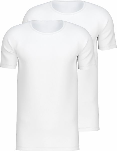CALIDA T-Shirt "Natural Benefit", (2er Pack), Rundhals-Ausschnitt, kurzärme günstig online kaufen