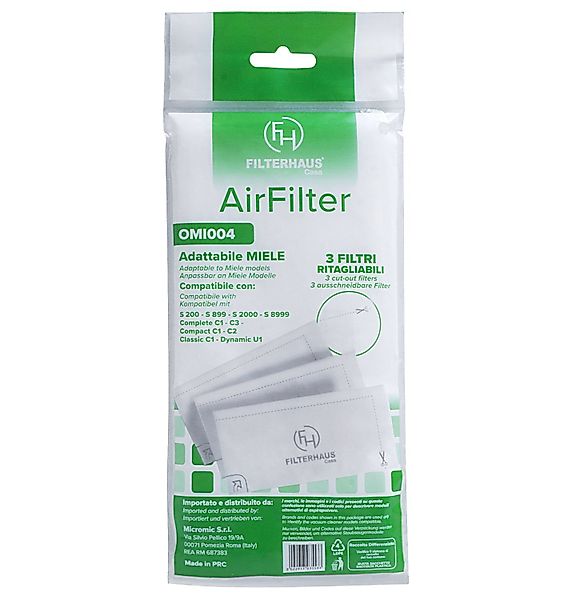 VIOKS Filtermatte Ersatz für Miele 3944711 günstig online kaufen