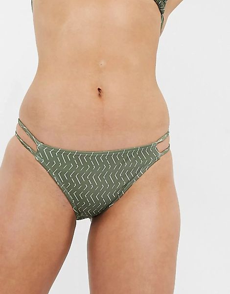 South Beach – Knappes Triangel-Bikinioberteil-Grün günstig online kaufen