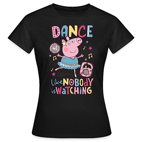 Spreadshirt T-Shirt Peppa Wutz Dancing Queen günstig online kaufen