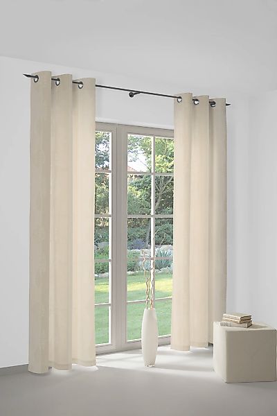 Wirth Vorhang "ILSENBURG" Ösen 1 Stk. tlg. günstig online kaufen