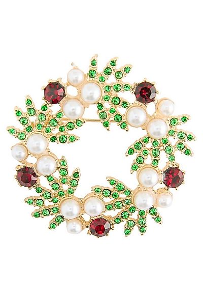Next Brosche Brosche Weihnachtskranz (1-tlg) günstig online kaufen