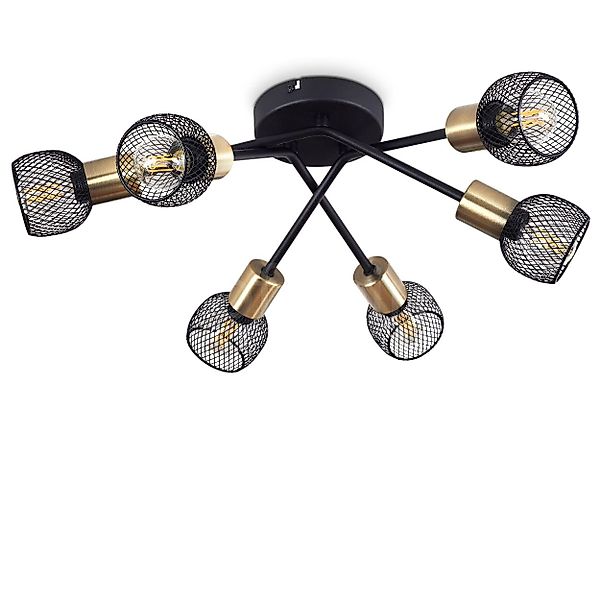 hofstein Deckenleuchte »Pieve« Deckenlampe aus Metall günstig online kaufen