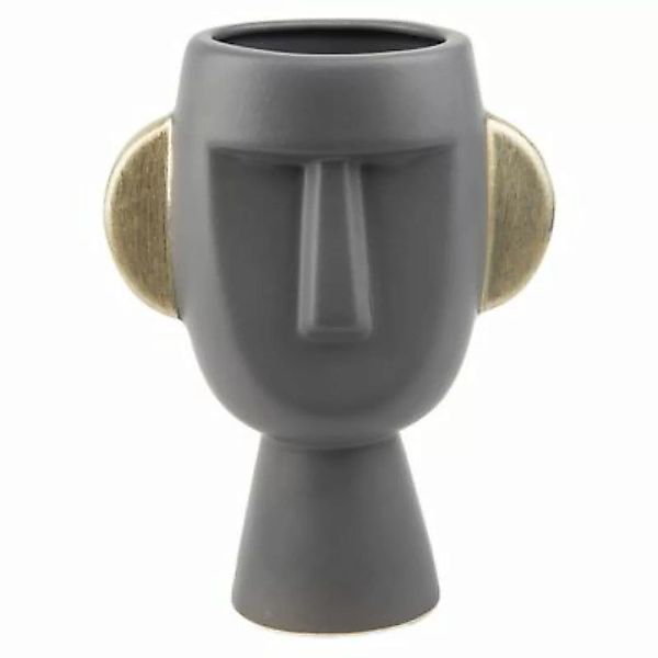 Beige & Stone Mr. Nordic Face Vase grau günstig online kaufen