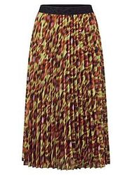 Midi-Plissee-Rock BASLER gelb günstig online kaufen