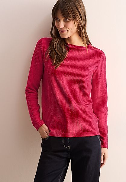 Cecil Langarmshirt mit Struktur günstig online kaufen