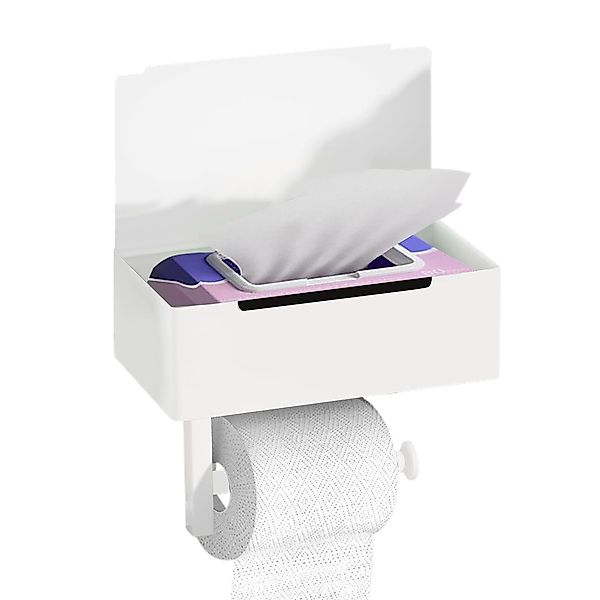 DAKYAM Toilettenpapierhalter Edelstahl Toilettenpapierhalter, 3 in1-Funktio günstig online kaufen