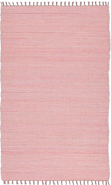 THEKO Teppich »Happy Cotton«, rechteckig, 5 mm Höhe, Handweb Teppich, Flach günstig online kaufen