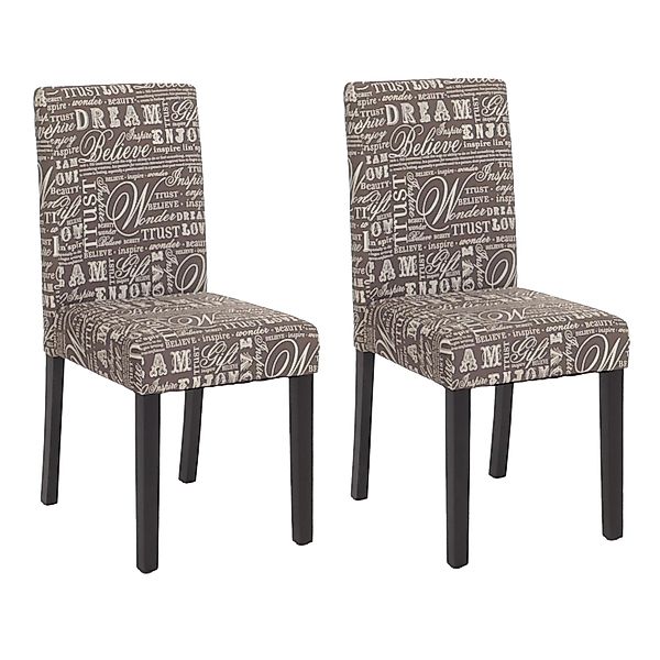 CHEFGASTRO Esszimmerstuhl 2er-Set Klassisch & Zeitlos 90x43x56cm Sitzhöhe 4 günstig online kaufen