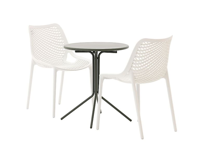 Forza Ripi/Aziano ø 60 cm Balkon-Set 3-teilig stapelbar günstig online kaufen