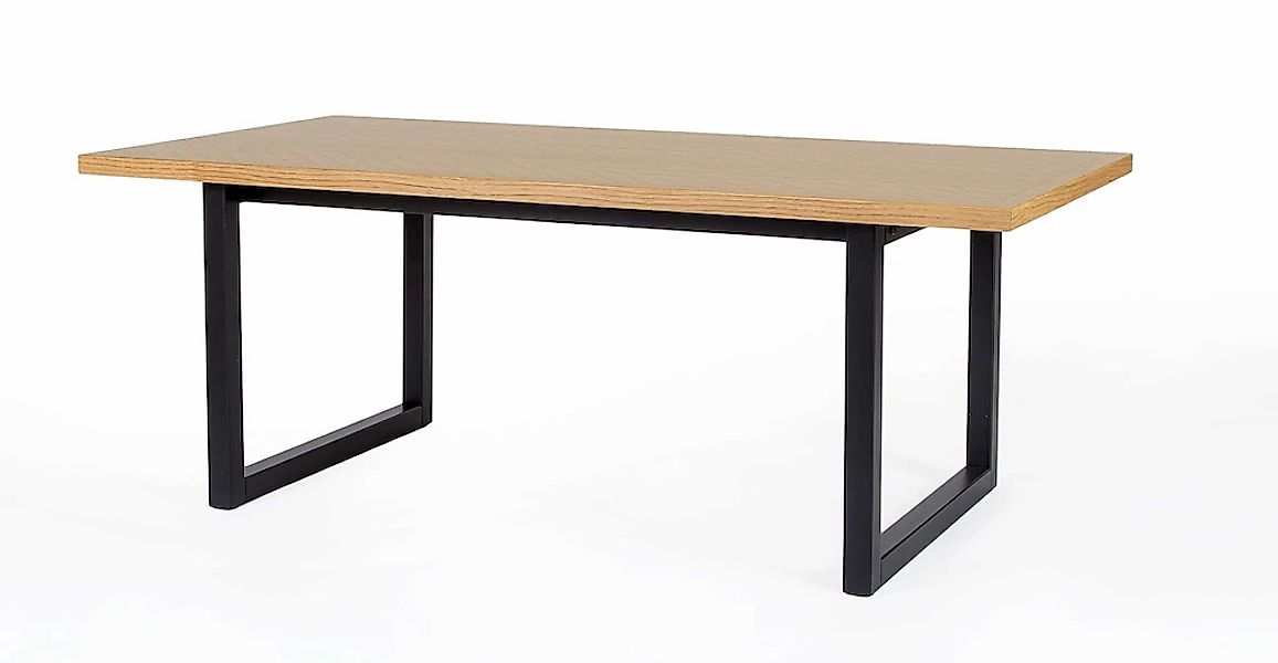 Woodman Couchtisch "Camden", Beine aus massiver Birke, Breite 120 cm, mit e günstig online kaufen
