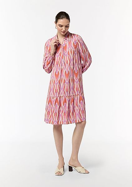 comma Minikleid Kleid aus Viskose mit günstig online kaufen