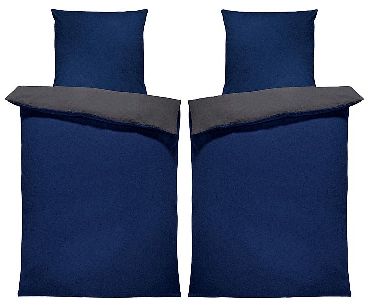 One Home Bettwäsche Doubleface Unifarben, Fleece, günstig online kaufen