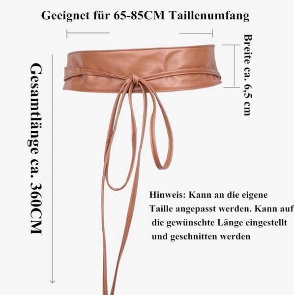 XDeer Taillengürtel Taillengürtel zum Binden,Damen gürtel günstig online kaufen