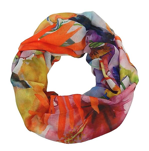 Ella Jonte Loop, mit tropischem Motiv Viskose Baumwolle günstig online kaufen