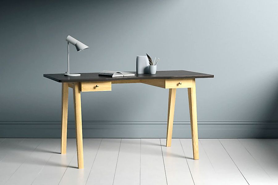 Woodman Schreibtisch "Nice" B/T/H: 140/70/75 cm, im skandinavian Design, Ti günstig online kaufen