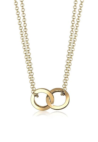 Elli Kette mit Anhänger Anhänger Kreis günstig online kaufen