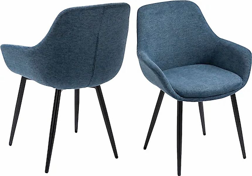 SalesFever Armlehnstuhl »Komfortabler Esszimmerstuhl zum Relaxen« (Set) 2 S günstig online kaufen