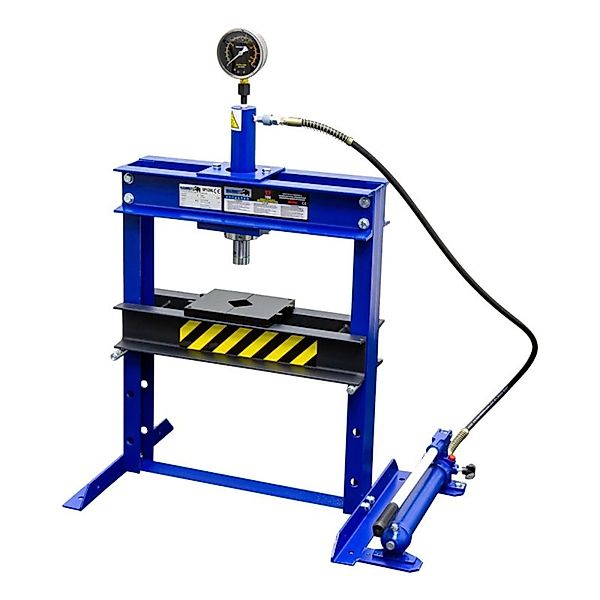 DeTec. Werkstattpresse 12 Tonnen Tischpresse Hydraulikpresse Manuell Handpu günstig online kaufen