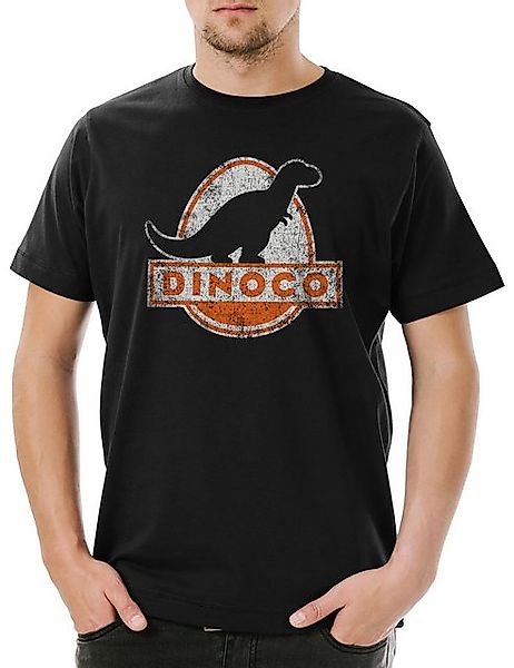 Urban Backwoods Print-Shirt Dinoco Logo II Herren T-Shirt Toy Oil Company P günstig online kaufen