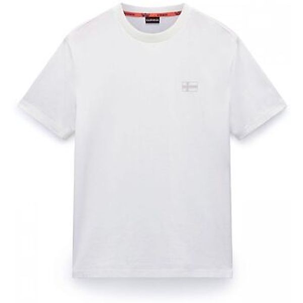 Napapijri  T-Shirts & Poloshirts S-SORANO NP0A4IEH-2061 WHITE HERON günstig online kaufen